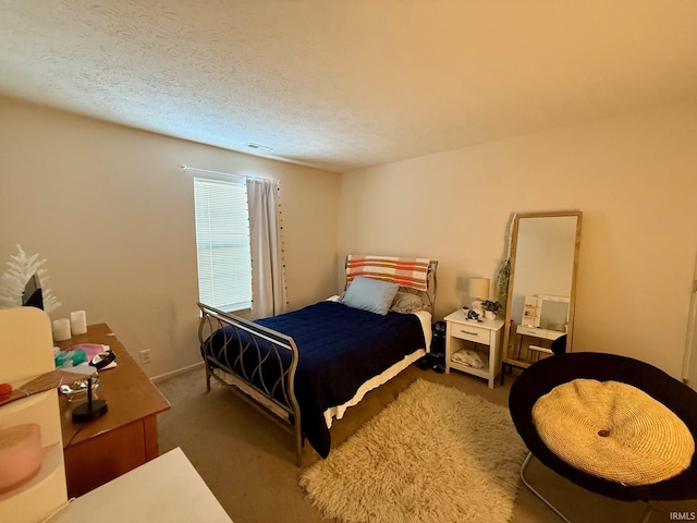 bedroom featuring carpet flooring