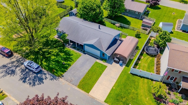 1918 Mckibben St, Wabash, IN 46992 - bird's eye view