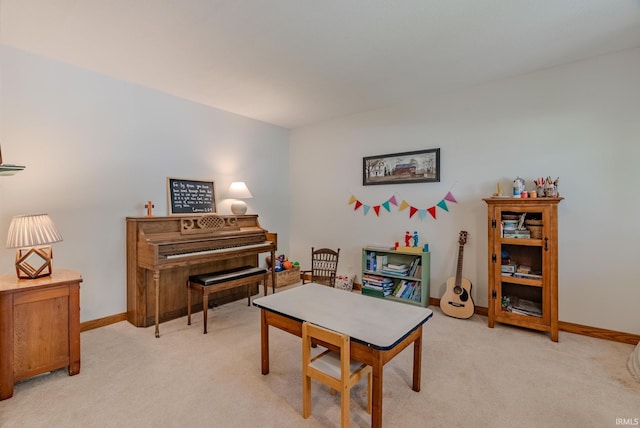 1918 Mckibben St, Wabash, IN 46992 - living area with light carpet and baseboards
