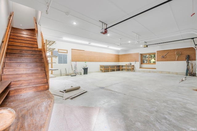 5006 Vandolah Rd, Leo, IN 46765 - view of garage