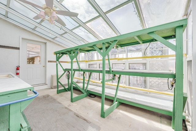 5006 Vandolah Rd, Leo, IN 46765 - storage with a ceiling fan