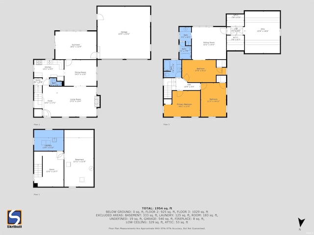 1602 Cedar St, South Bend, IN 46617 - room layout