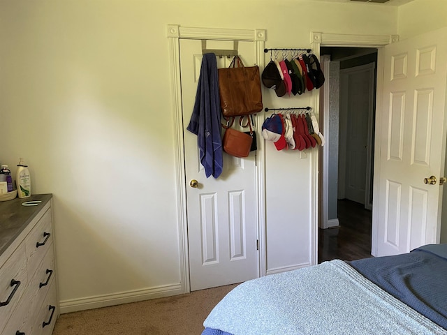 2800 E Bernice Dr, Bloomington, IN 47401 - carpeted bedroom featuring baseboards and a closet