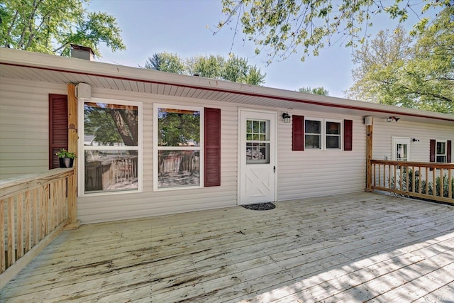4184 Walker Ln, Unionville, IN 47468 - view of deck