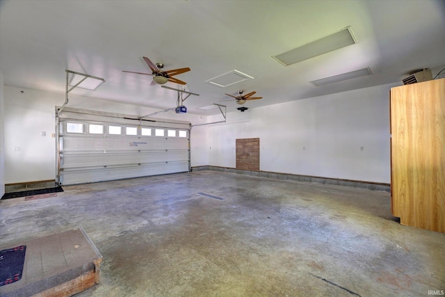 4184 Walker Ln, Unionville, IN 47468 - garage featuring baseboards