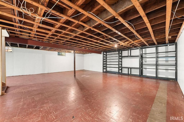 221 S Ironwood Dr, South Bend, IN 46615 - basement featuring tile patterned floors