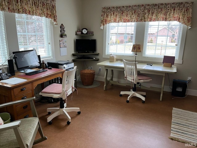 6425 E Wellston Dr, Bloomington, IN 47408 - office space with baseboards
