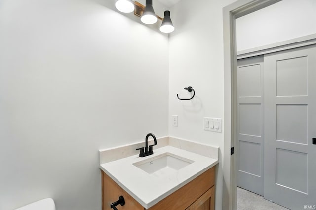 13222 Malfini Trl, Fort Wayne, IN 46845 - half bath with vanity and toilet