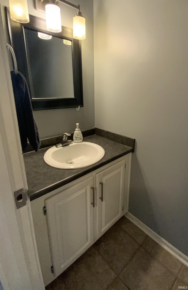 1108 Silver Springs Ct, Fort Wayne, IN 46825 - bathroom featuring tile patterned floors and vanity