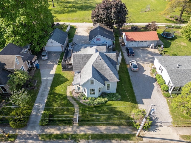 47 E Center St, Williamsport, IN 47993 - view from above of property