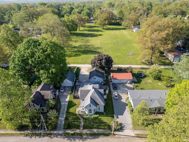 47 E Center St, Williamsport, IN 47993 - aerial view of residential area