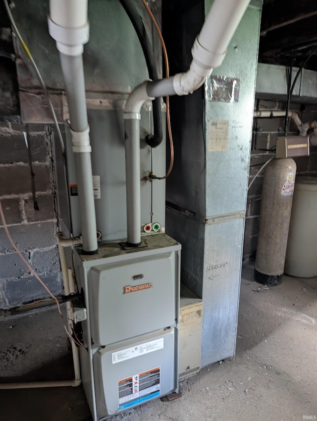 view of utility room