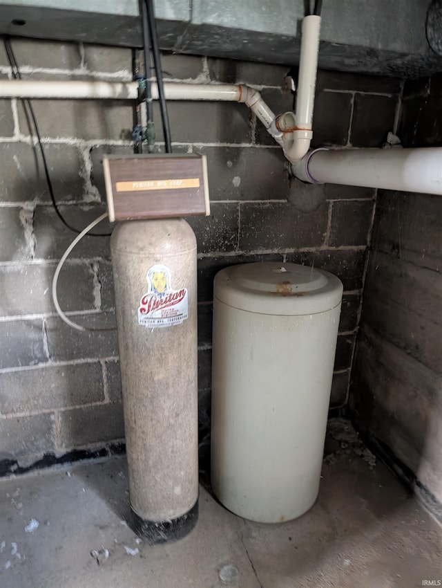 view of utility room
