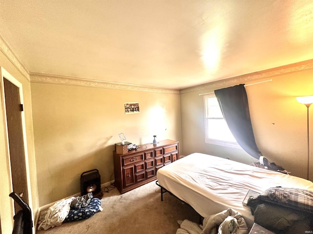 2796 Alexandria Ct, Lafayette, IN 47909 - carpeted bedroom with ornamental molding