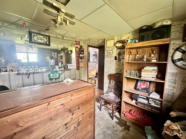 2796 Alexandria Ct, Lafayette, IN 47909 - miscellaneous room with unfinished concrete floors