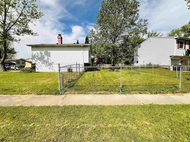 2796 Alexandria Ct, Lafayette, IN 47909 - view of property exterior with a chimney