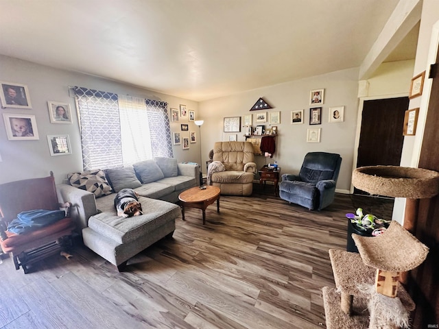 2796 Alexandria Ct, Lafayette, IN 47909 - living area featuring wood finished floors