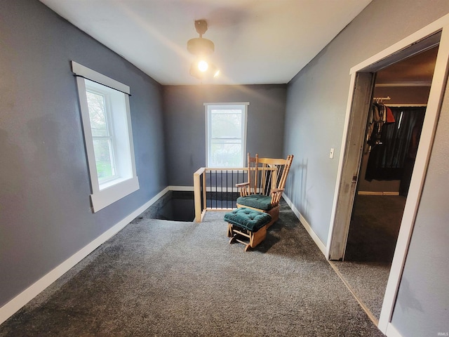 109 N Martin St, Ligonier, IN 46767 - sitting room with carpet and baseboards