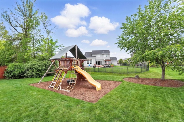 view of community playground