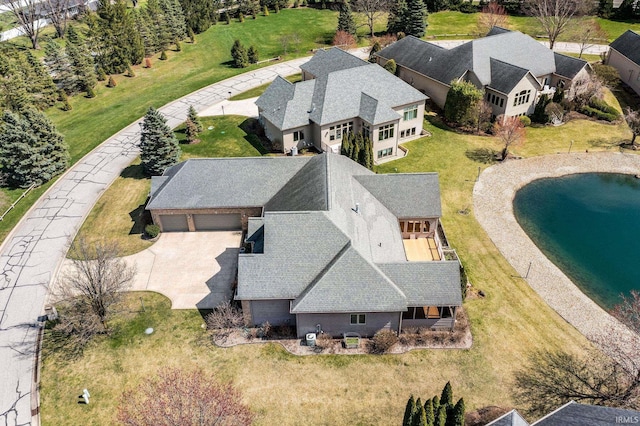 51025 Bellcrest Cir, Granger, IN 46530 - view of subject property with a large body of water