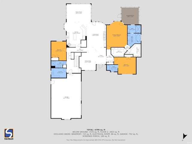 51025 Bellcrest Cir, Granger, IN 46530 - home floor plan
