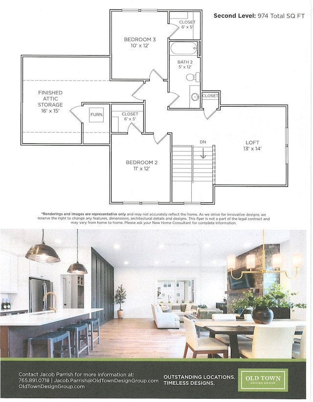 1580 Pathfinder Dr, West Lafayette, IN 47906 - floor plan / room layout