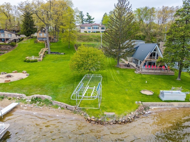 20 Lane 650c Snow Lk, Fremont, IN 46737 - aerial view of property and surrounding area