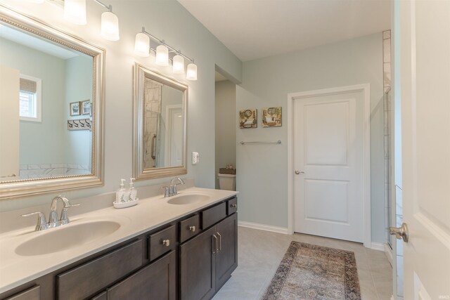 5512 Abbe Wood Dr, Newburgh, IN 47630 - full bathroom featuring double vanity