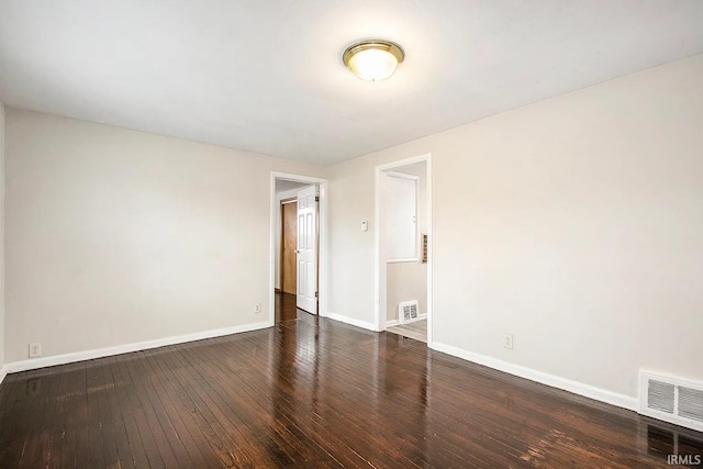 1803 W Dubail St, South Bend, IN 46613 - empty room with baseboards and hardwood / wood-style flooring