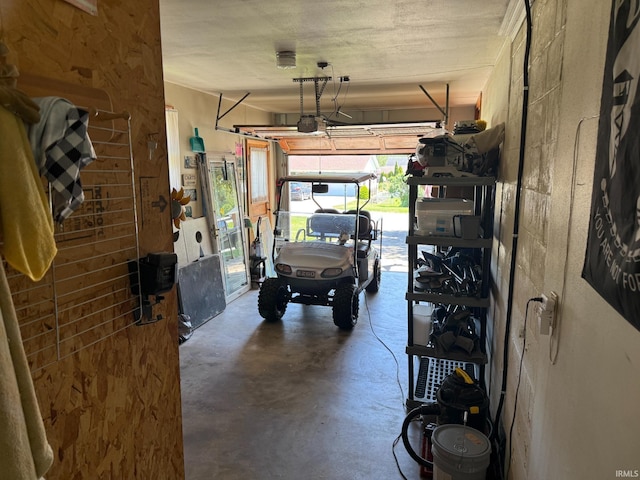 310 Edgeway Dr, Alexandria, IN 46001 - garage with a garage door opener