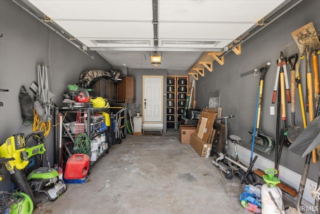 736 Paradise Ave, Lafayette, IN 47905 - garage featuring a garage door opener