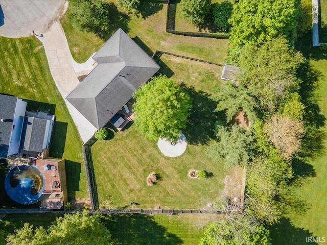 736 Paradise Ave, Lafayette, IN 47905 - bird's eye view