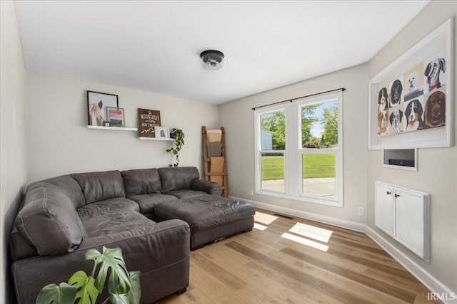 736 Paradise Ave, Lafayette, IN 47905 - living room with light wood finished floors and baseboards
