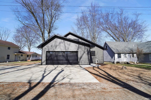 6540 S 070 E, Wolcottville, IN 46795 - view of property exterior featuring driveway and an attached garage