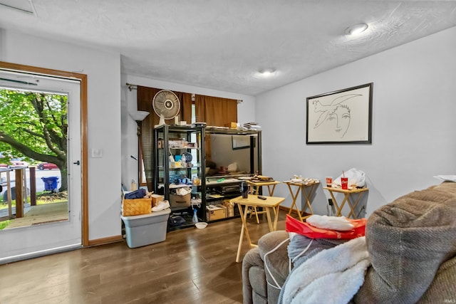 2704 President Ln, Kokomo, IN 46902 - living room featuring hardwood / wood-style floors