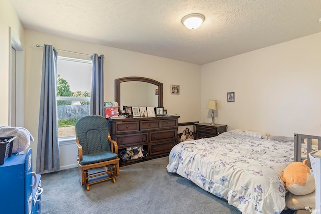 1927 Lighthouse Ln, Goshen, IN 46526 - bedroom with carpet and a textured ceiling
