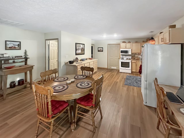 2548 N Letterman Rd, Paragon, IN 46166 - dining room featuring light wood-type flooring