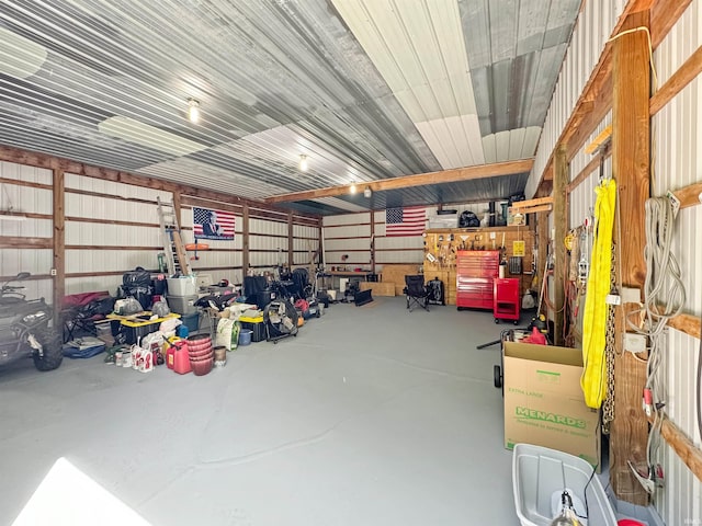 2548 N Letterman Rd, Paragon, IN 46166 - view of garage