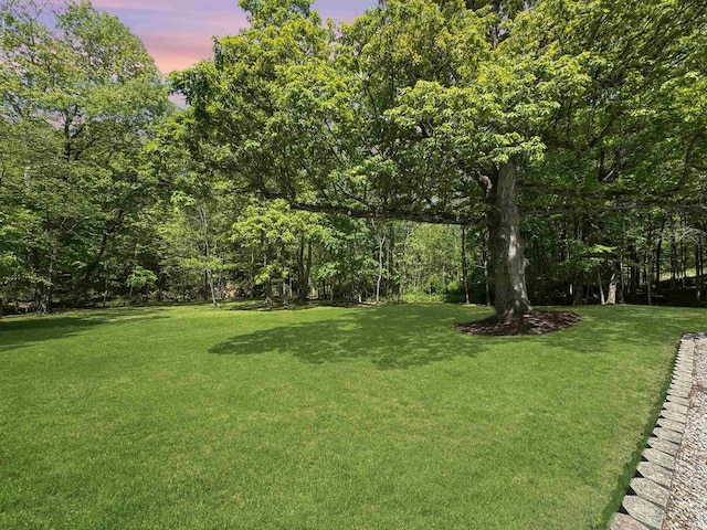 2548 N Letterman Rd, Paragon, IN 46166 - yard at dusk with a yard
