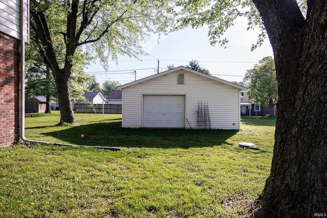 218 S 22nd St, Vincennes, IN 47591 - view of detached garage