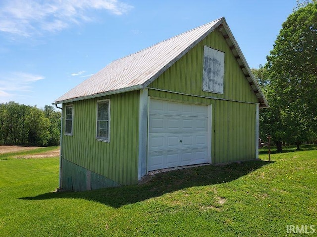 1800 N 350 W, Jasper, IN 47546 - view of detached garage