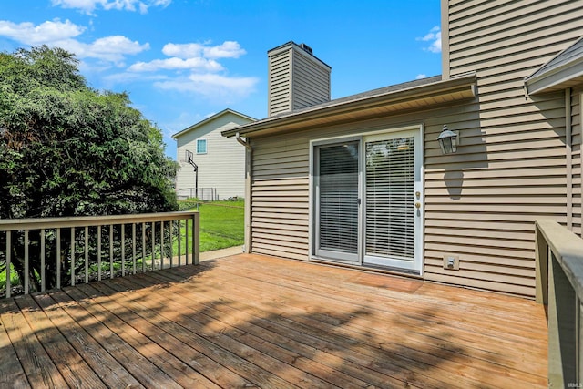 4113 S Hedgewood Ct, Bloomington, IN 47403 - view of deck