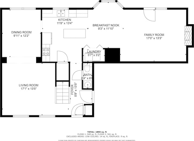 4113 S Hedgewood Ct, Bloomington, IN 47403 - room layout