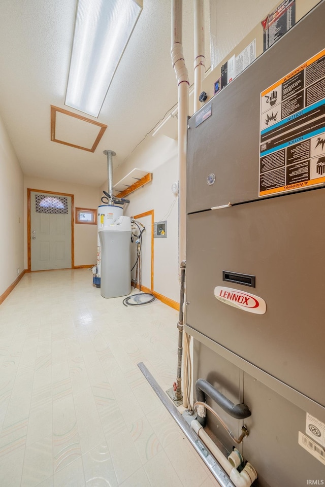 109 E Grant St, Lafontaine, IN 46940 - utilities with water heater and heating unit