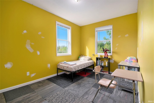 5025 N Elder Rd, Larwill, IN 46764 - bedroom with baseboards and carpet floors