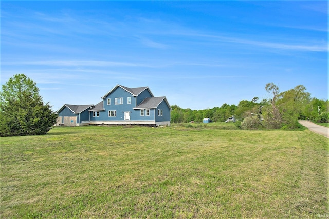 5025 N Elder Rd, Larwill, IN 46764 - view of green lawn