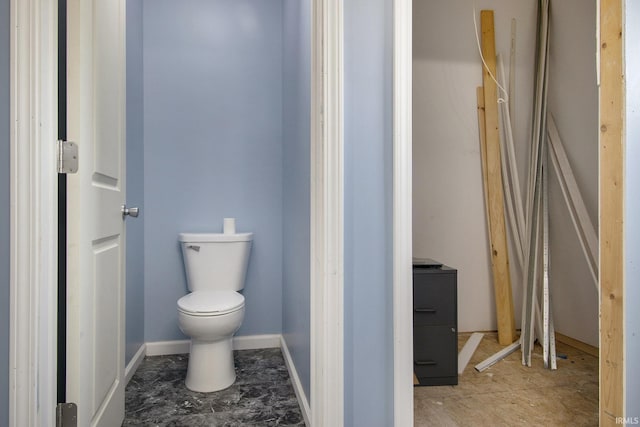 5025 N Elder Rd, Larwill, IN 46764 - bathroom featuring toilet