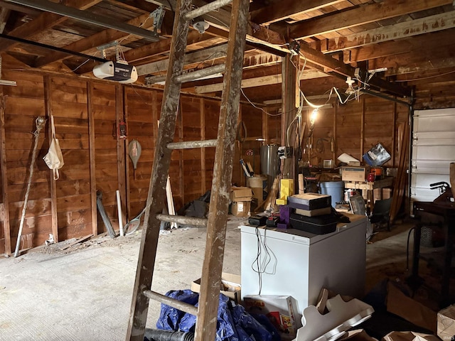 909 N Sullivan St, Alexandria, IN 46001 - misc room with wood walls