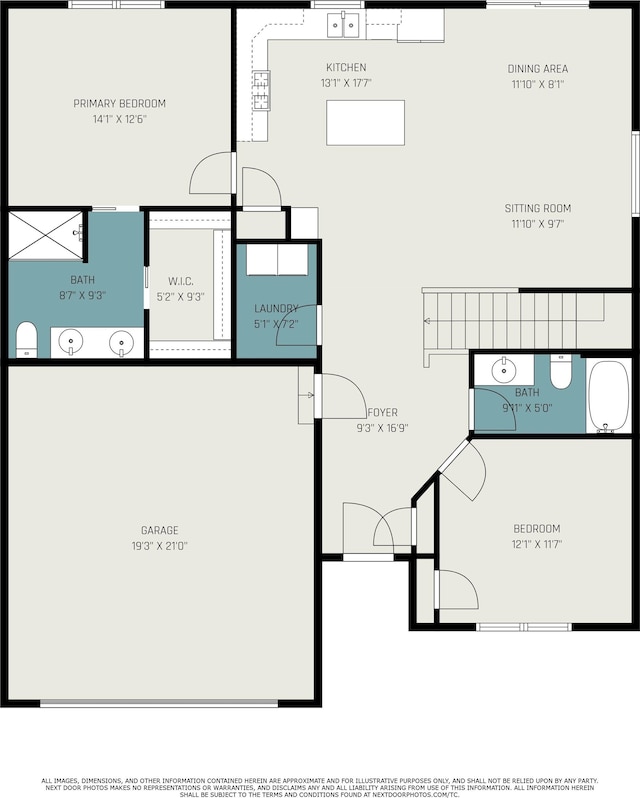 2007 Wakefield Rd, Goshen, IN 46528 - property floor plan
