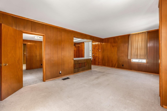6115 N State Road 327, Orland, IN 46776 - unfurnished room with carpet flooring and wooden walls